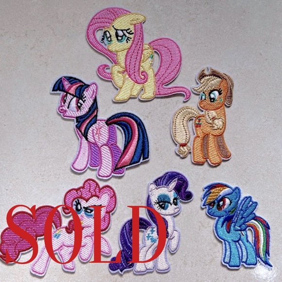 Other - My Little Pony Iron On Patches.